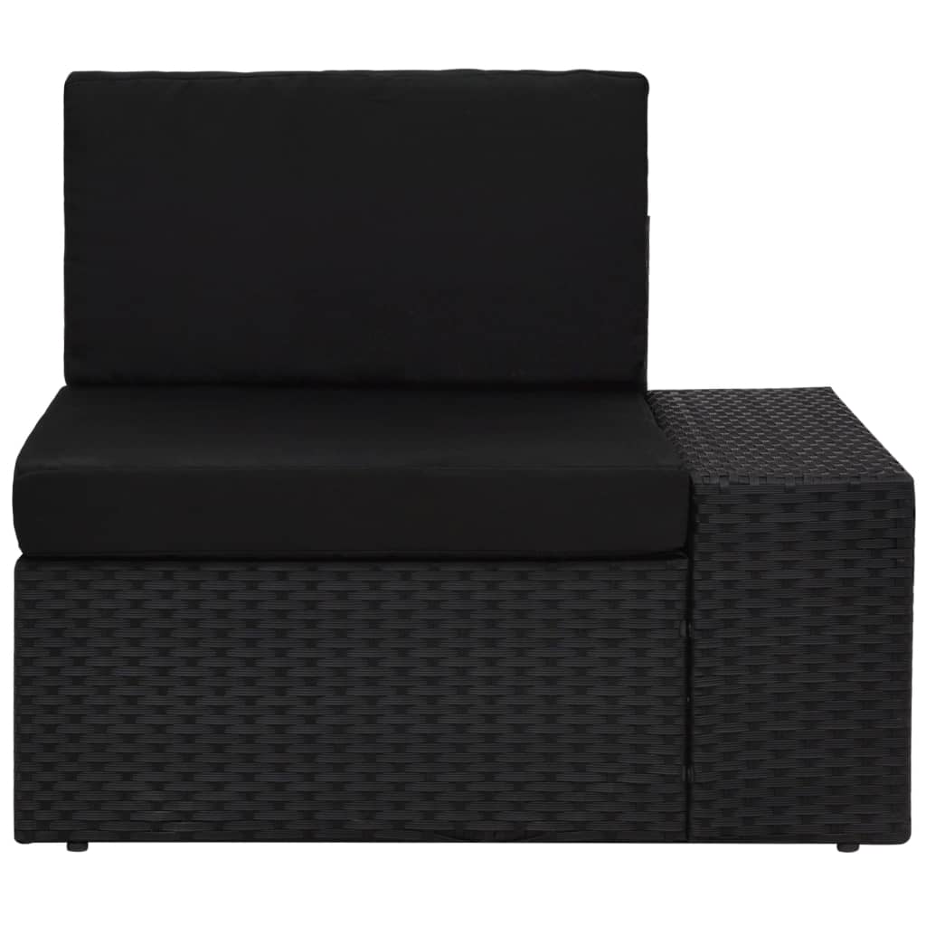 5-Tlg. Garten-Lounge-Set Poly Rattan