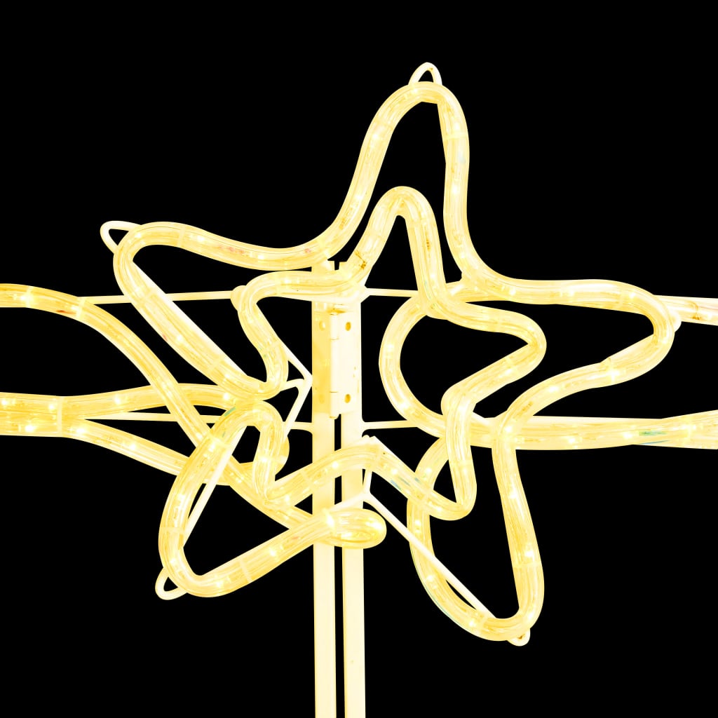 Weihnachtskrippe Weihnachtsdekoration 240 Leds 116X41X87 Cm Kaltweiß