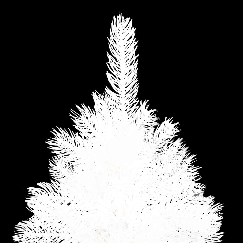 Künstlicher Weihnachtsbaum Naturgetreue Nadeln Weiß