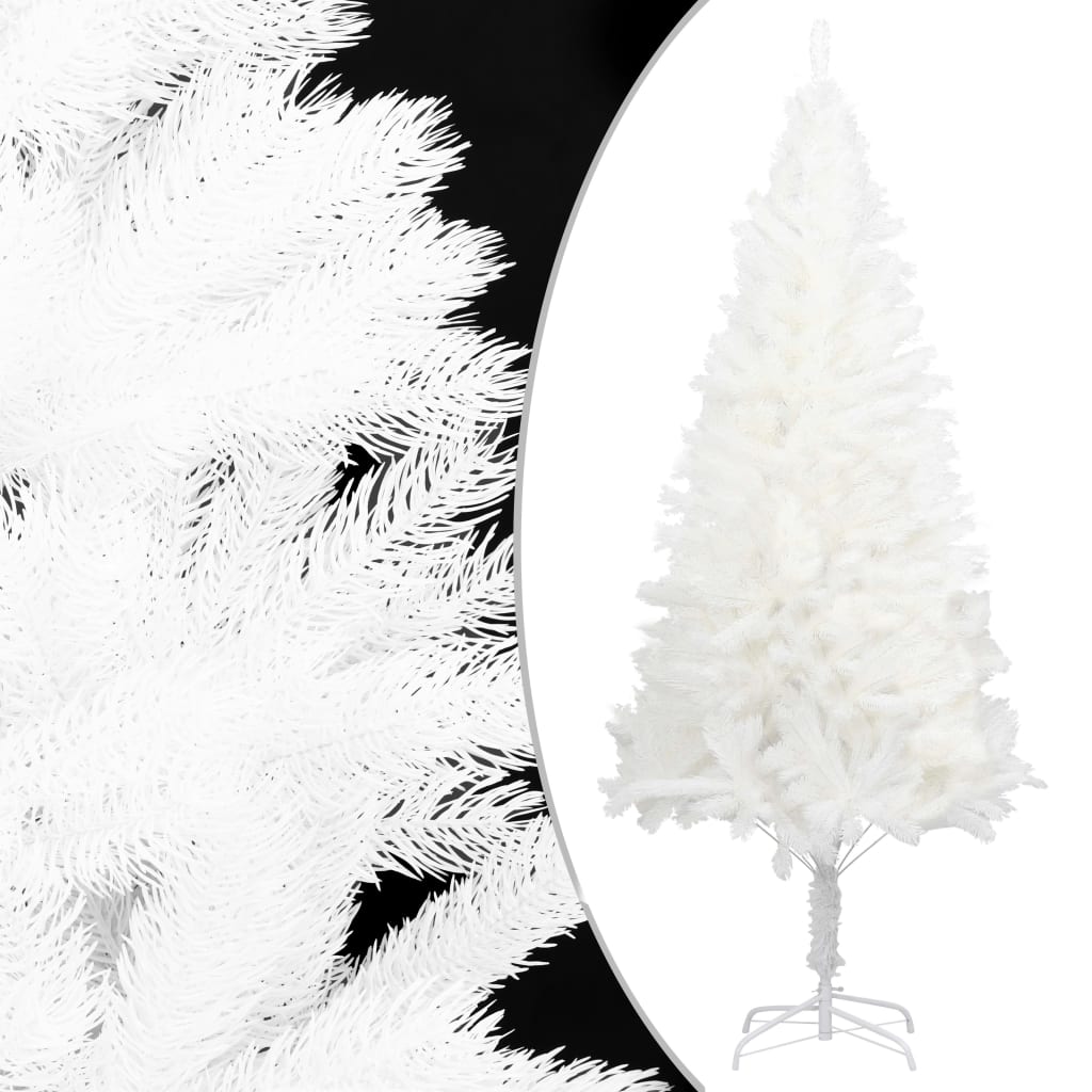Künstlicher Weihnachtsbaum Naturgetreue Nadeln Weiß