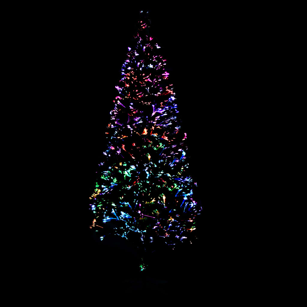 Künstlicher Weihnachtsbaum Mit Ständer Grün 120 Cm Glasfaser Creme