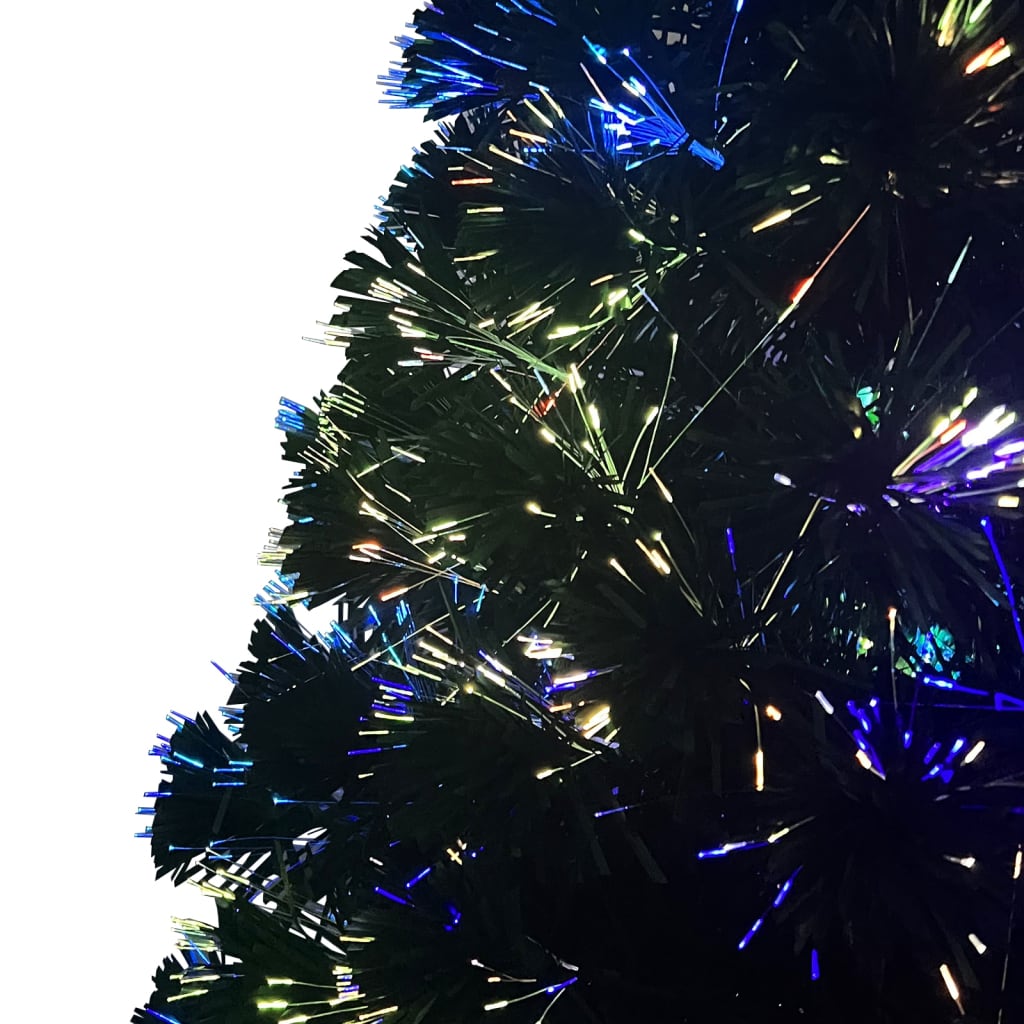 Künstlicher Weihnachtsbaum Mit Ständer Grün 120 Cm Glasfaser Creme