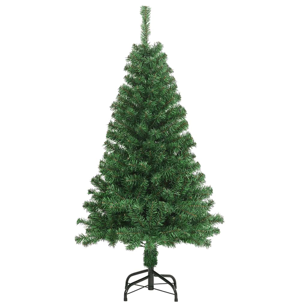 Künstlicher Weihnachtsbaum Mit Dicken Zweigen 150 Cm Pvc Grün
