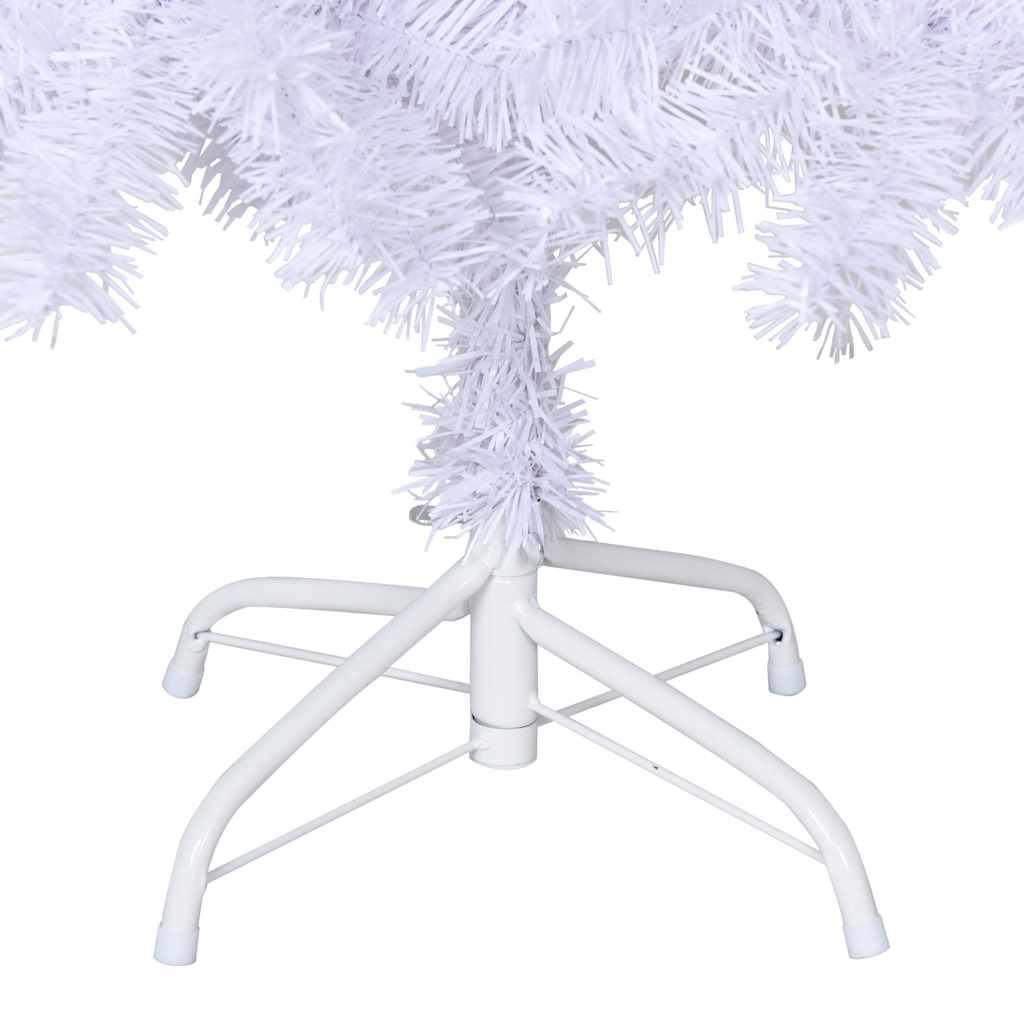 Künstlicher Weihnachtsbaum Mit Dicken Zweigen 150 Cm Pvc Weiß