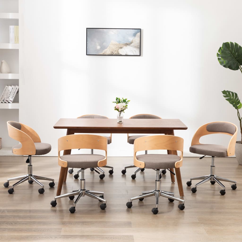 Esszimmerstuhl Drehbar Schwarz Bugholz Und Kunstleder