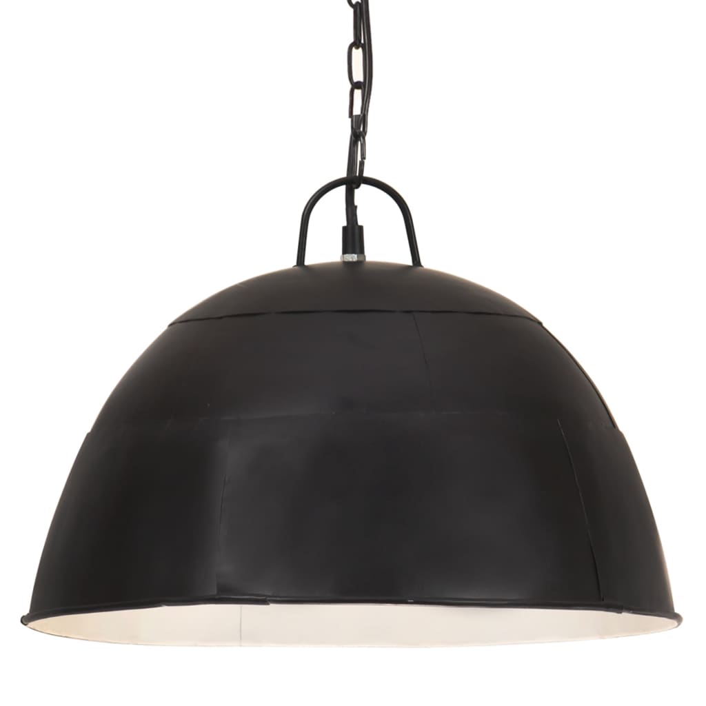 Hängelampe Vintage Industriestil 25 W Rund 41 Cm E27 Schwarz