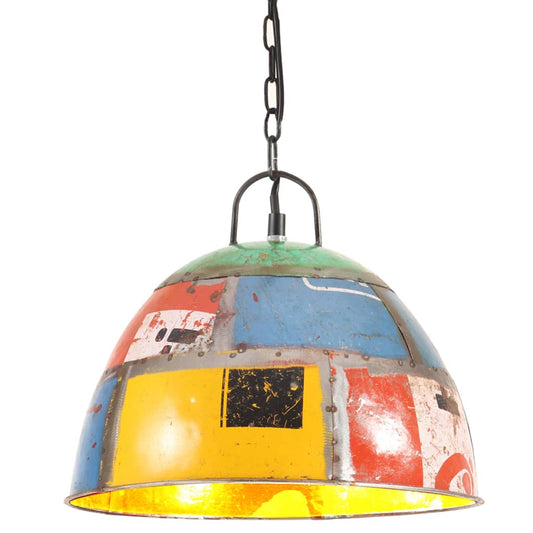 Hängelampe Vintage Industriestil 25 W Rund 31 Cm E27 Mehrfarbig