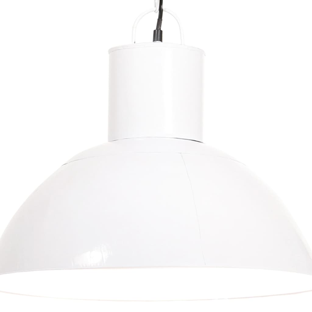 Hängelampe 25 W Rund 48 Cm E27 Weiß