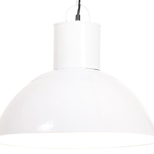 Hängelampe 25 W Rund 48 Cm E27 Weiß