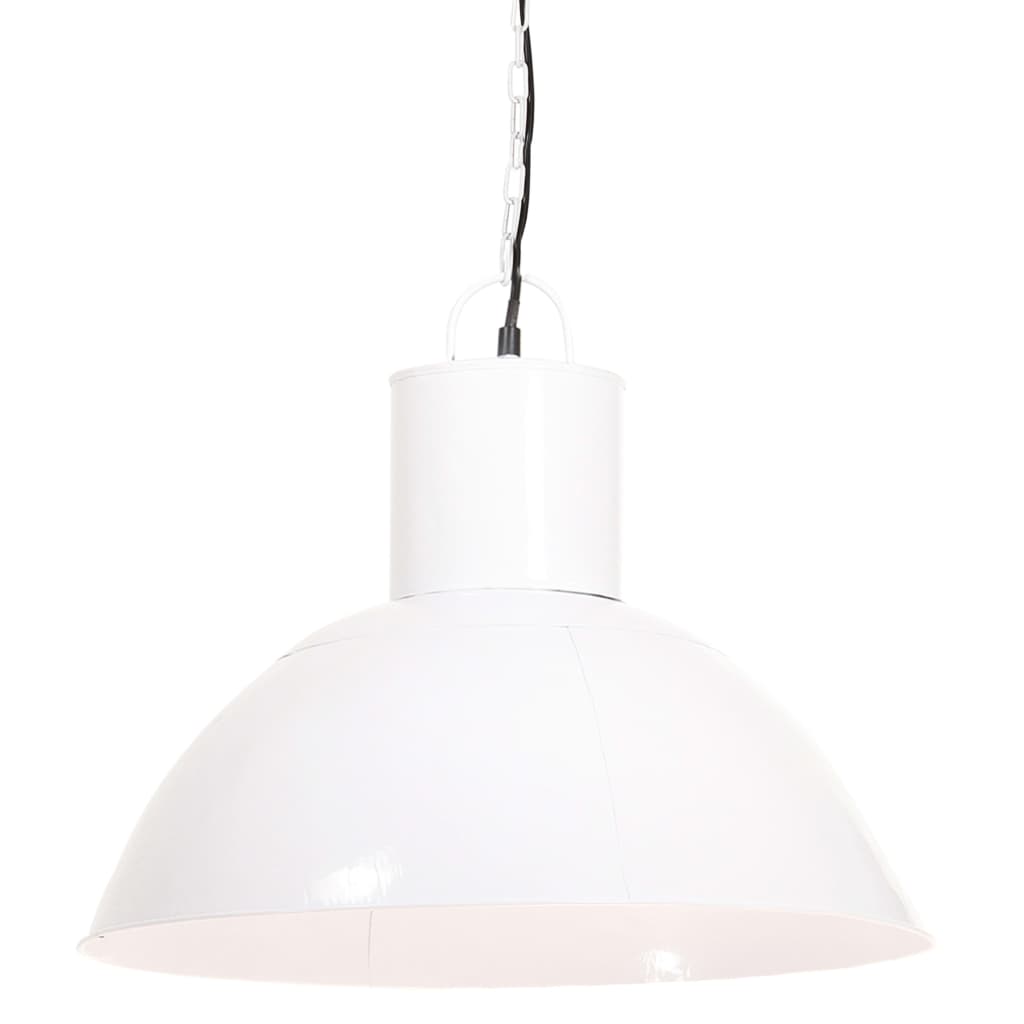 Hängelampe 25 W Rund 48 Cm E27 Weiß