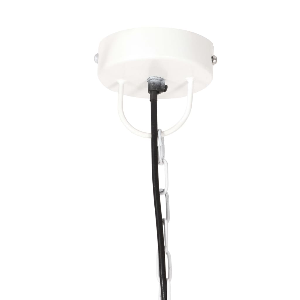 Hängelampe 25 W Rund 48 Cm E27 Weiß