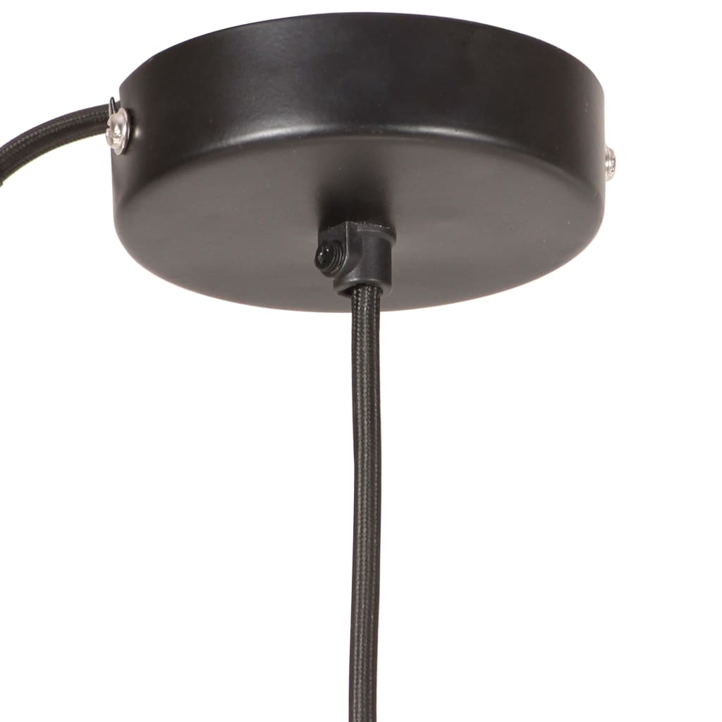 Hängelampe 25 W Rund 17 Cm E27 Schwarz