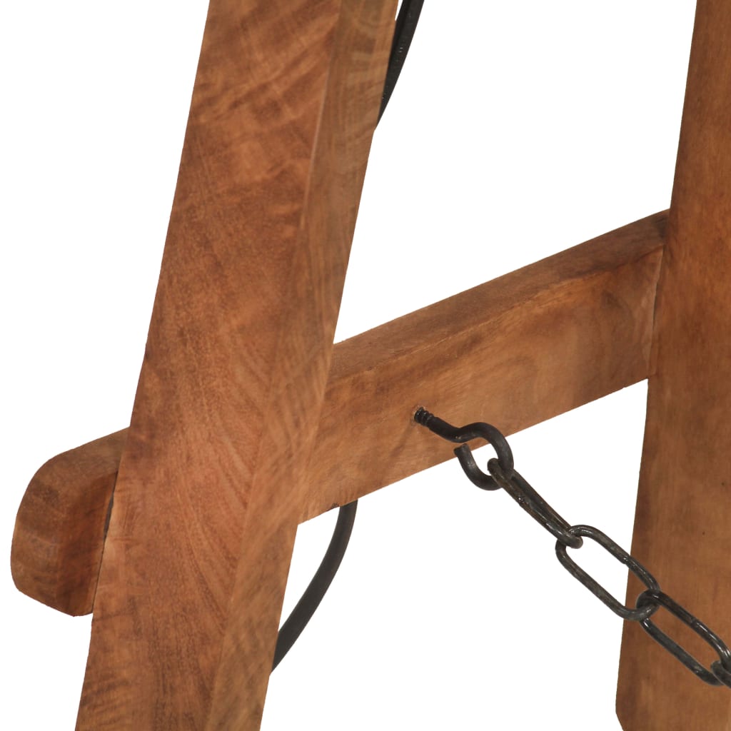 Stehlampe N E27 Mango Massivholz