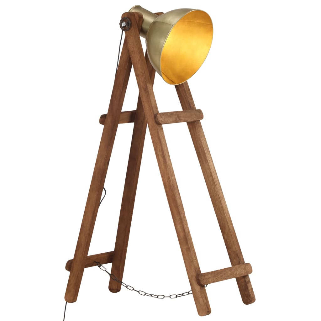 Stehlampe N E27 Mango Massivholz