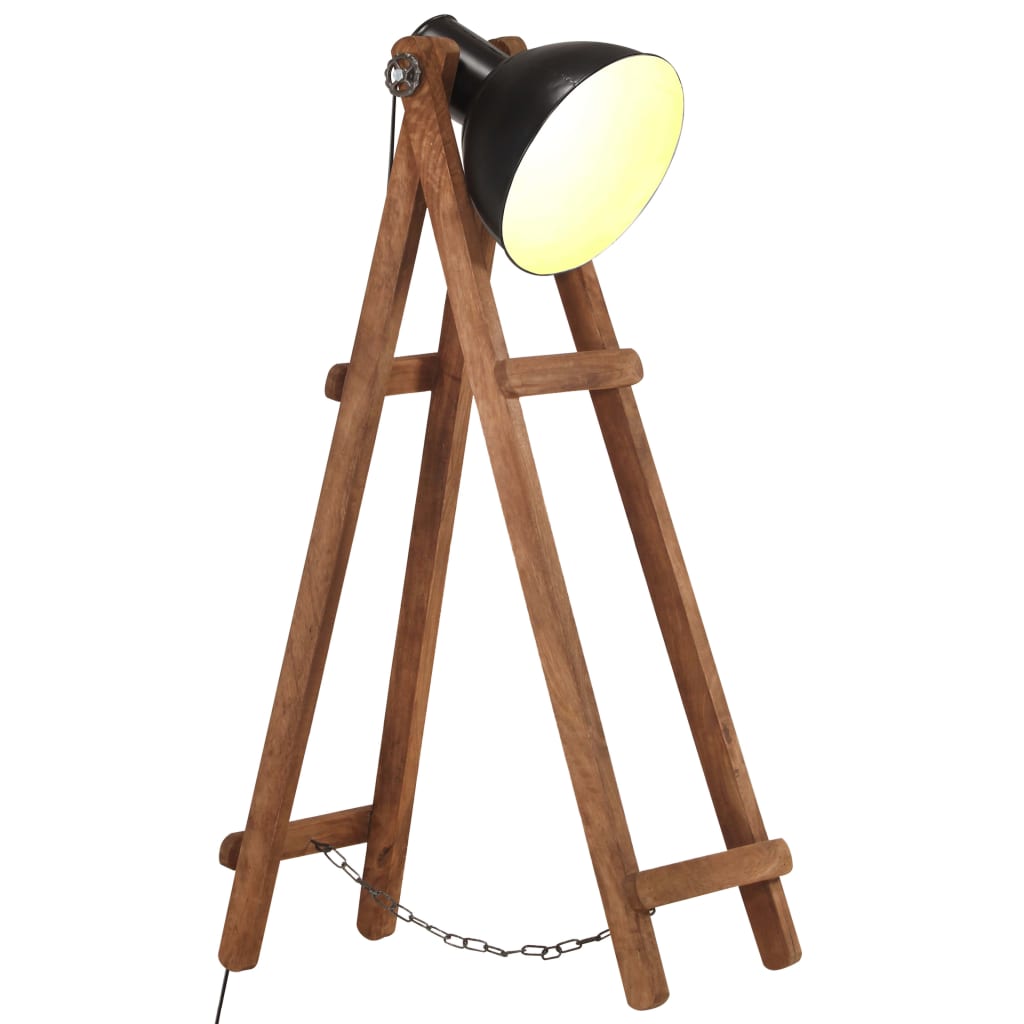 Stehlampe N E27 Mango Massivholz