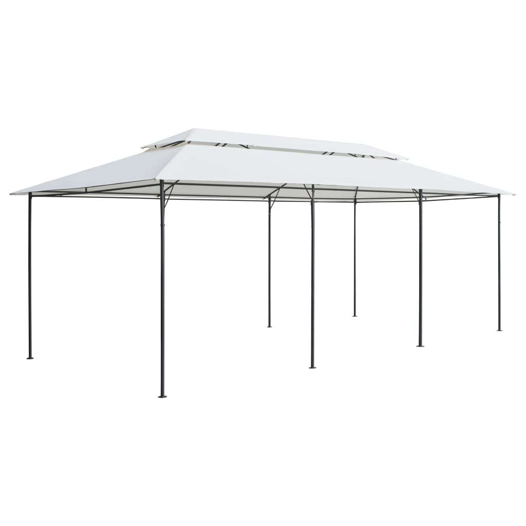 Pavillon 600X298X270 Cm Weiß 180G/M²