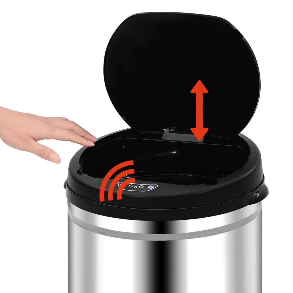 Automatischer Sensor-Mülleimer Edelstahl