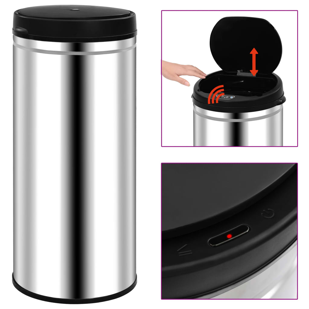Automatischer Sensor-Mülleimer Edelstahl