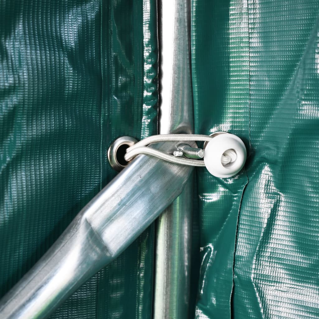 Garagenzelt Pvc 1,6X2,4 M Grün