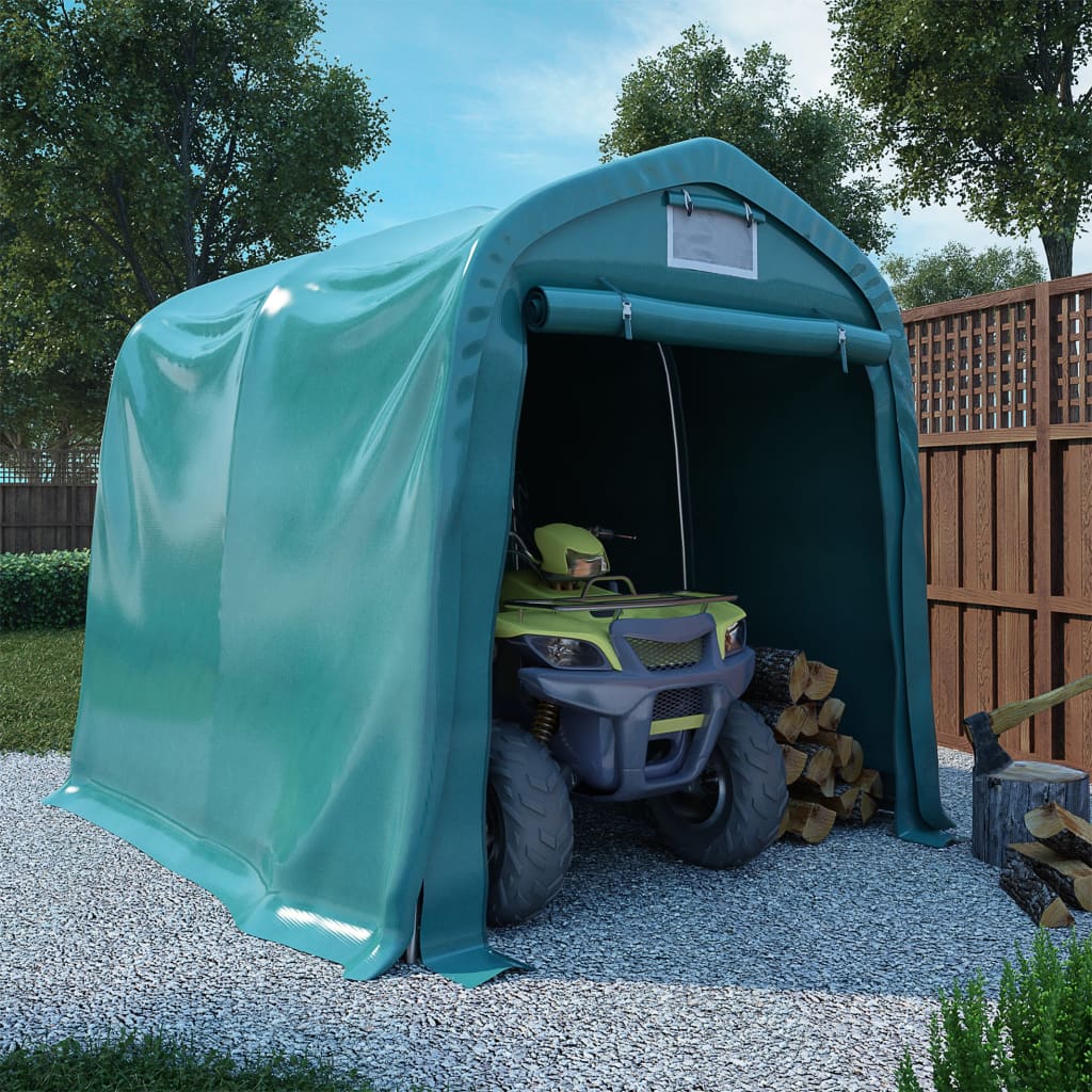 Garagenzelt Pvc 1,6X2,4 M Grün