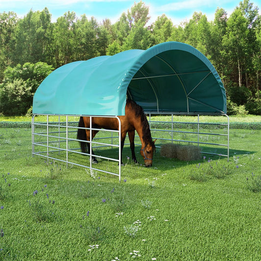 Weidezelt Pvc 3,7X3,7 M Grün