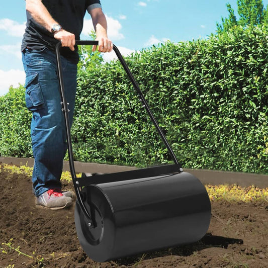Rasenwalze 63 Cm 50 L Schwarz