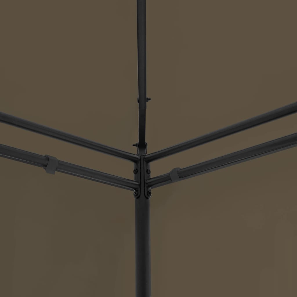 Pavillon Mit Vorhängen 600X298X270 Cm 180 G/M²
