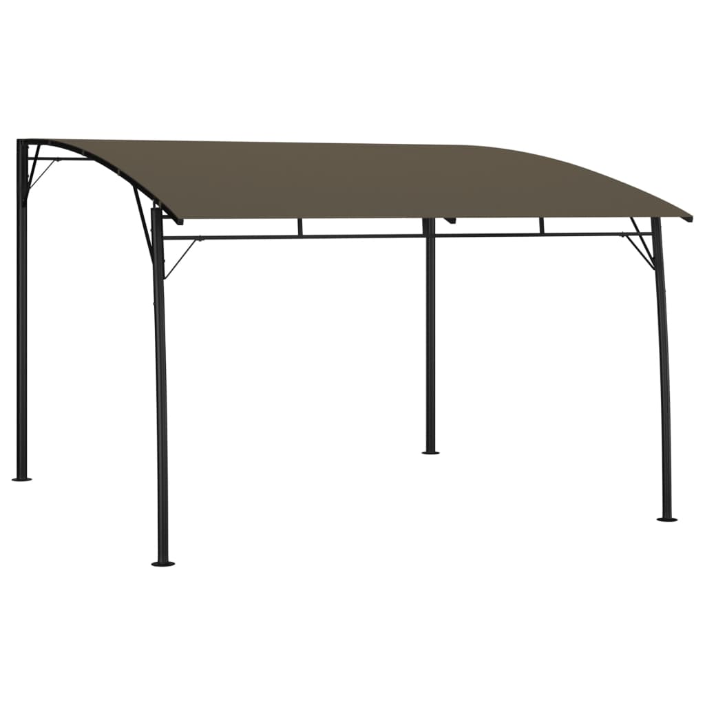 Garten-Sonnenschutz 3X3X2,55 M Taupe