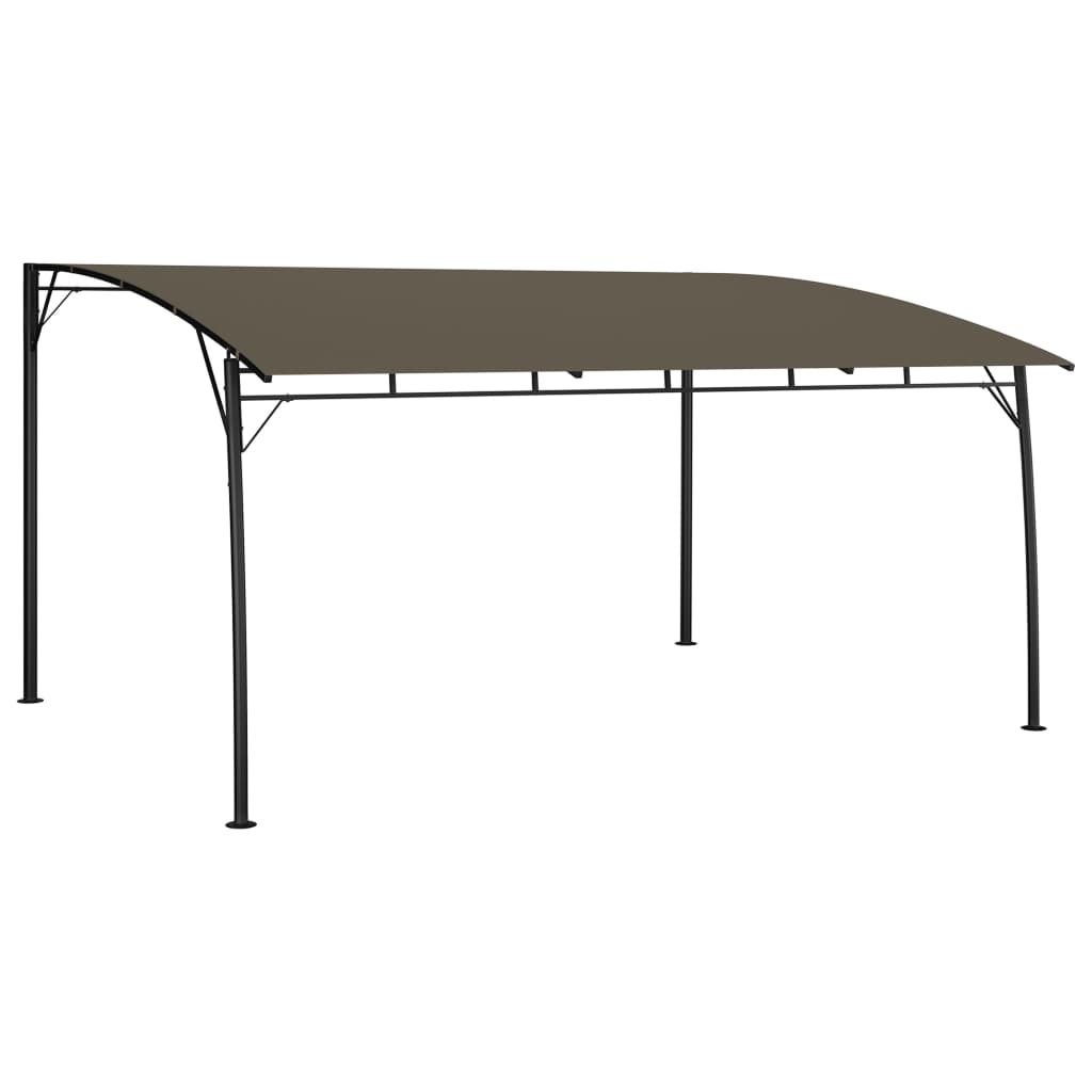 Garten-Sonnenschutz 3X3X2,55 M Taupe