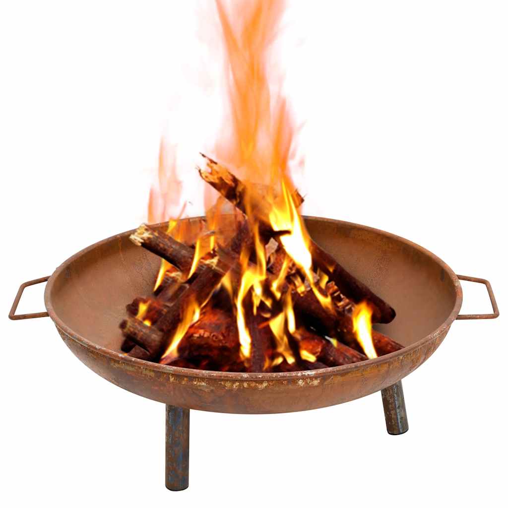 Feuerschale 67,5X58X22,5 Cm Stahl