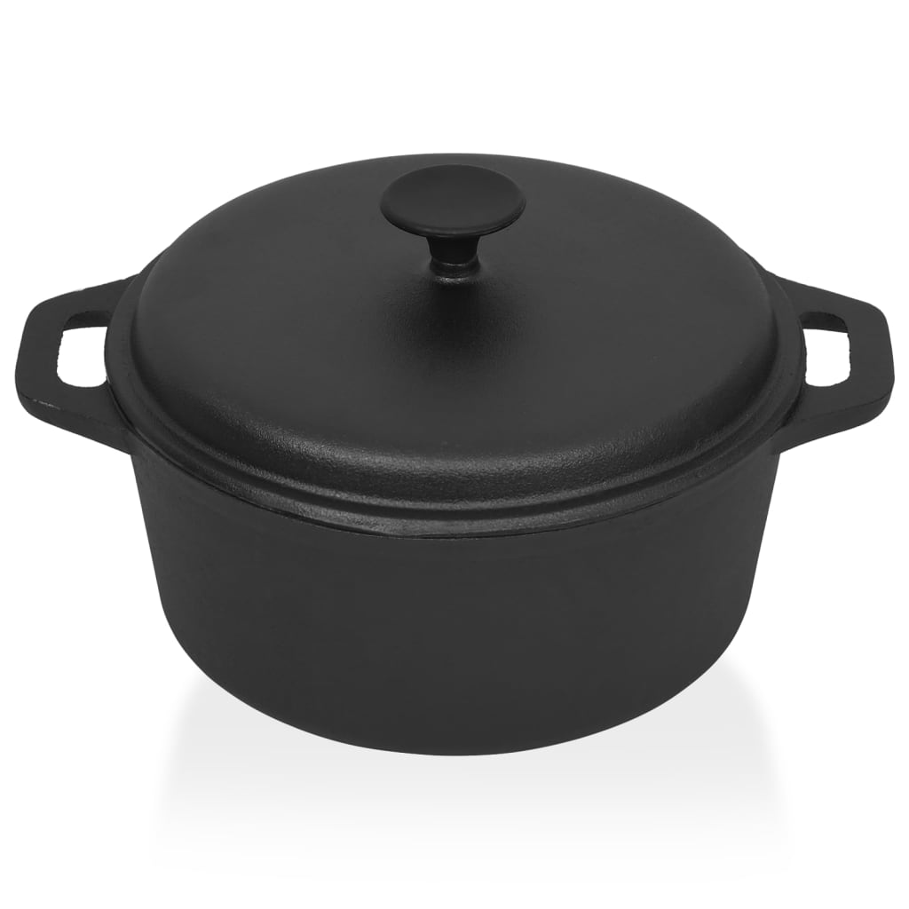 Topf Ø26,5 Cm Gusseisen Schwarz