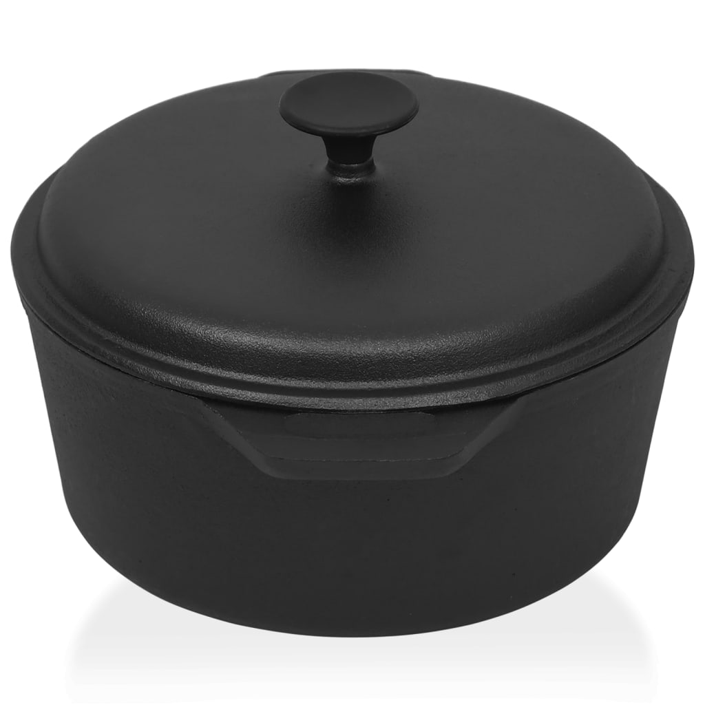 Topf Ø26,5 Cm Gusseisen Schwarz