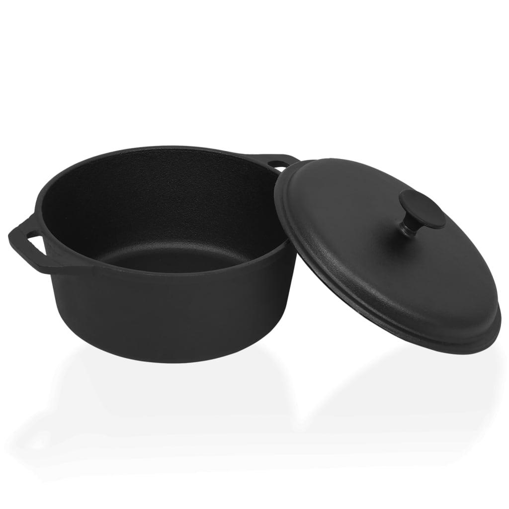 Topf Ø26,5 Cm Gusseisen Schwarz