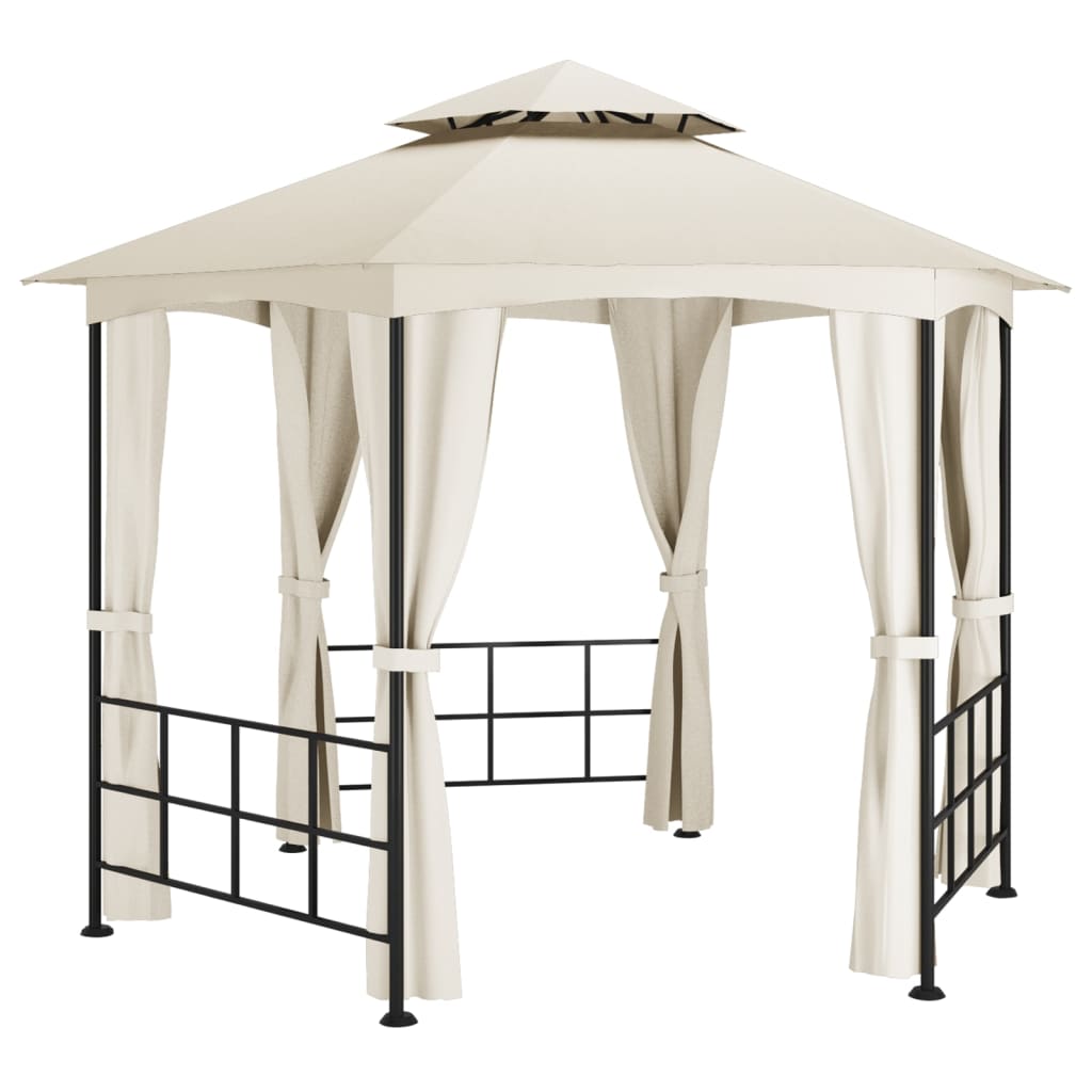 Pavillon Mit Seitenwänden 3,1X2,7 M