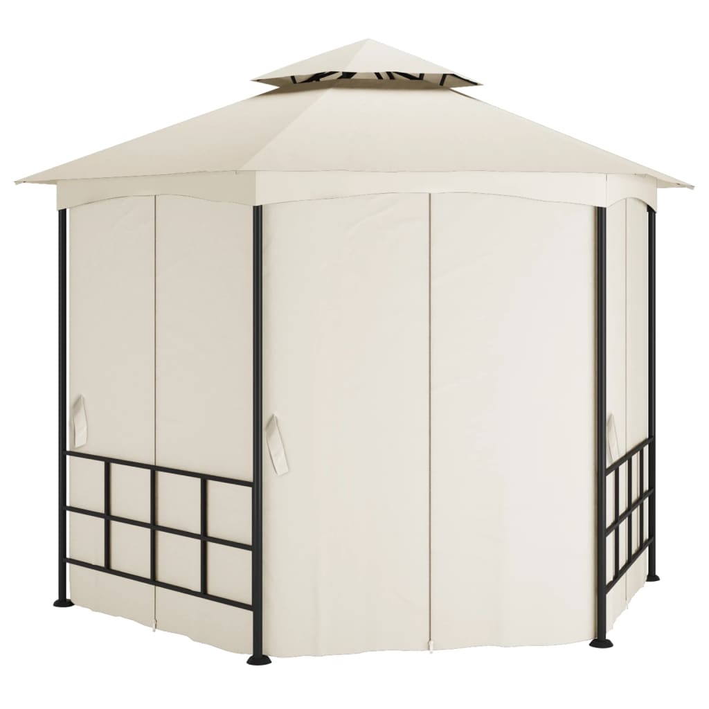 Pavillon Mit Seitenwänden 3,1X2,7 M
