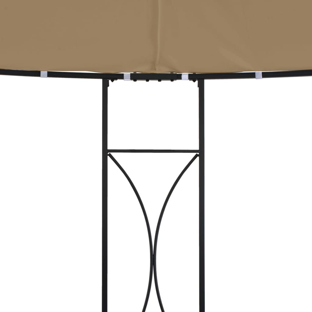Pavillon 300X290 Cm Taupe Rund