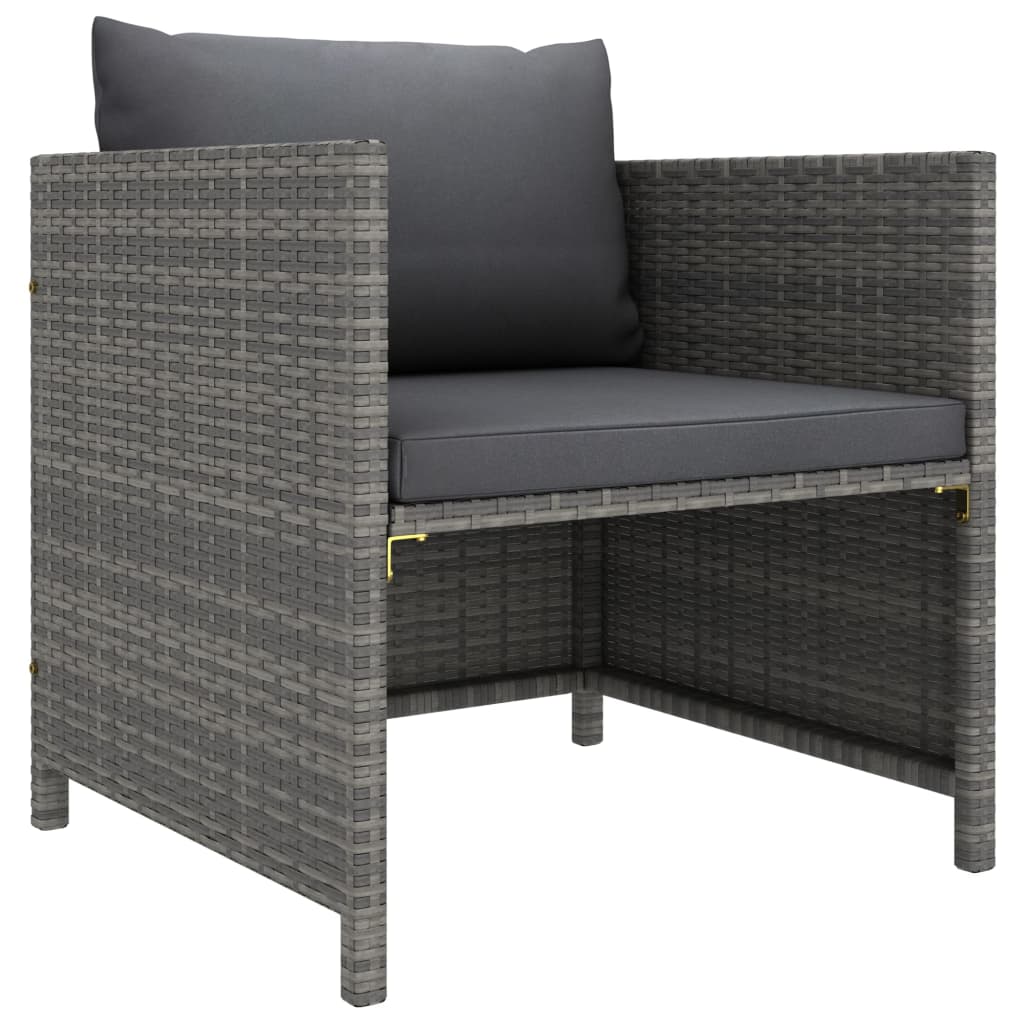 Gartensofa Mit Kissen Poly Rattan