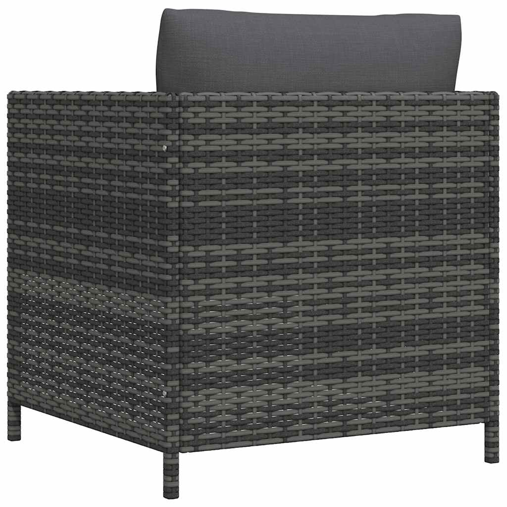 Gartensofa Mit Kissen Poly Rattan