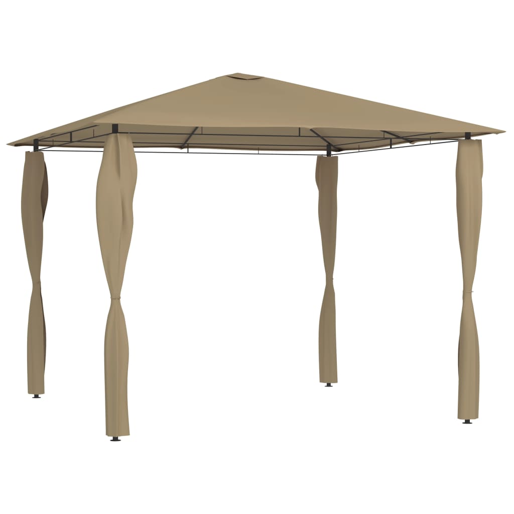 Pavillon 3X3X2,6 M 160 G/M² Taupe