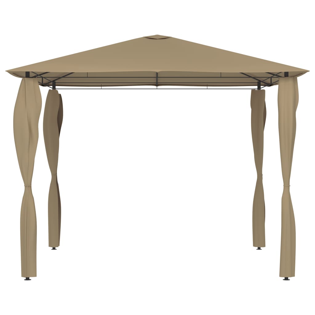 Pavillon 3X3X2,6 M 160 G/M² Taupe