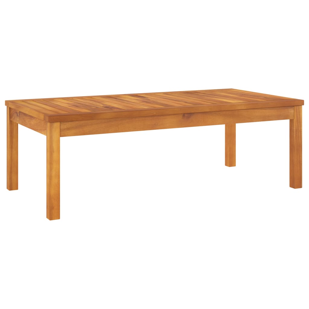4-Tlg. Garten-Lounge-Set Mit Auflagen Massivholz Akazie