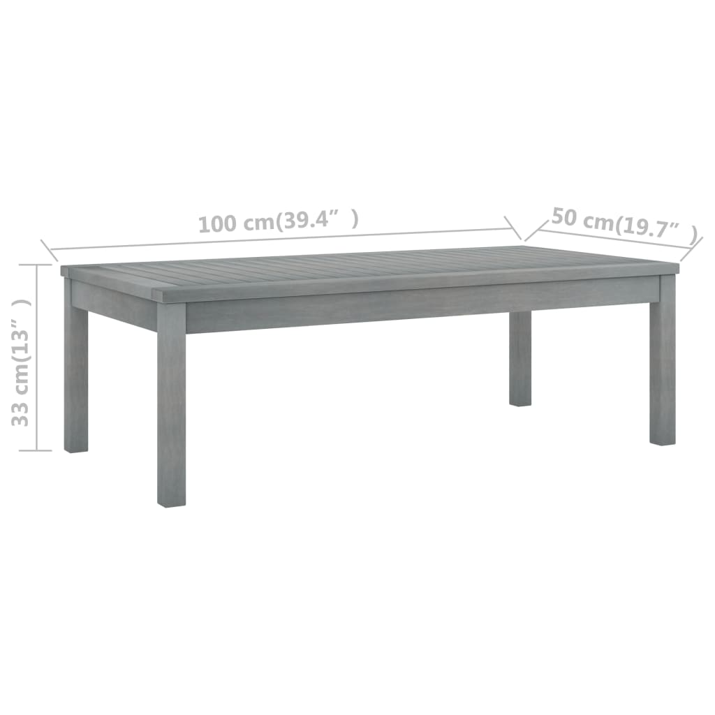 5-Tlg. Garten-Lounge-Set Mit Auflagen Massivholz Akazie