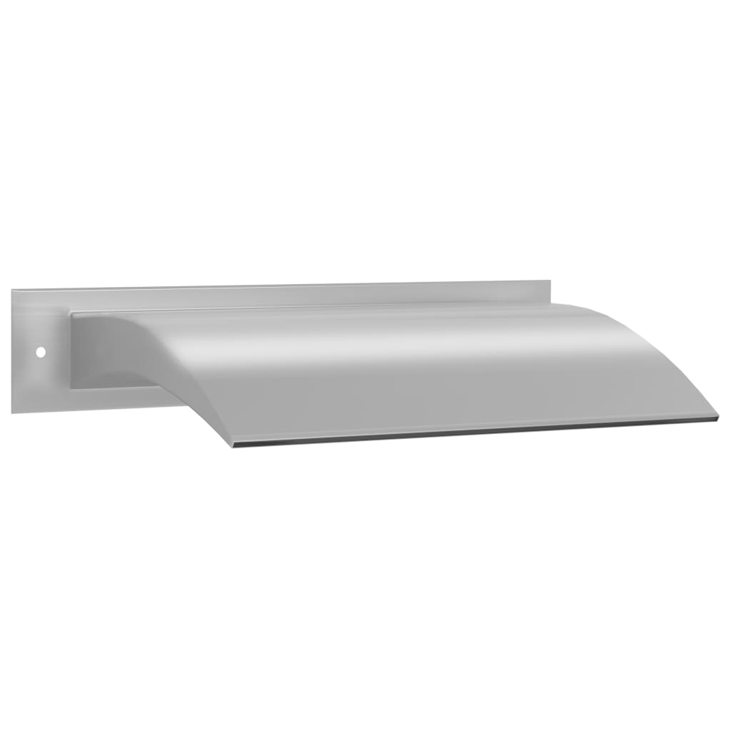 Pool-Wasserfall Silbern 45X26X13 Cm Edelstahl