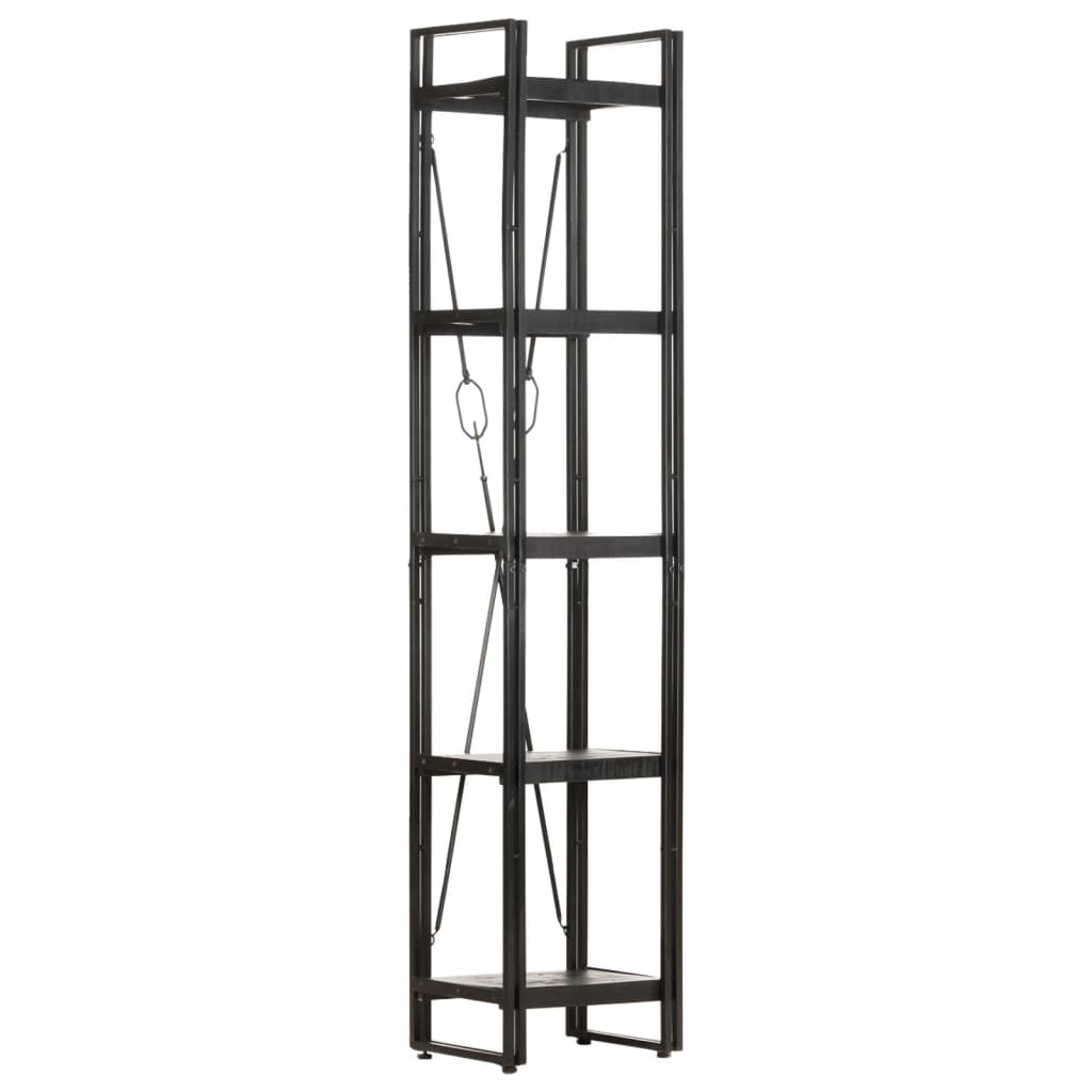 Bücherregal 3 Fächer Mango Massivholz