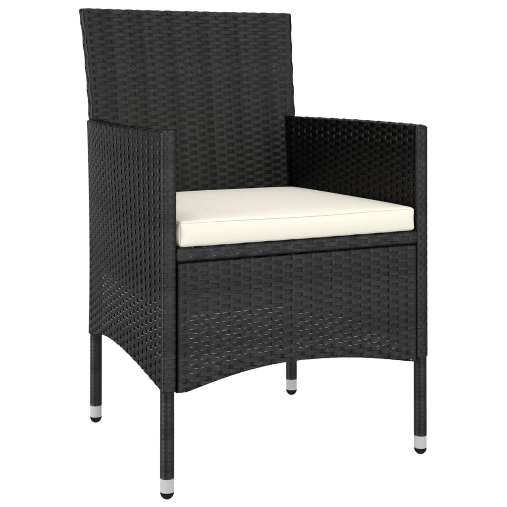 5-Tlg. Garten-Lounge-Set Poly Rattan