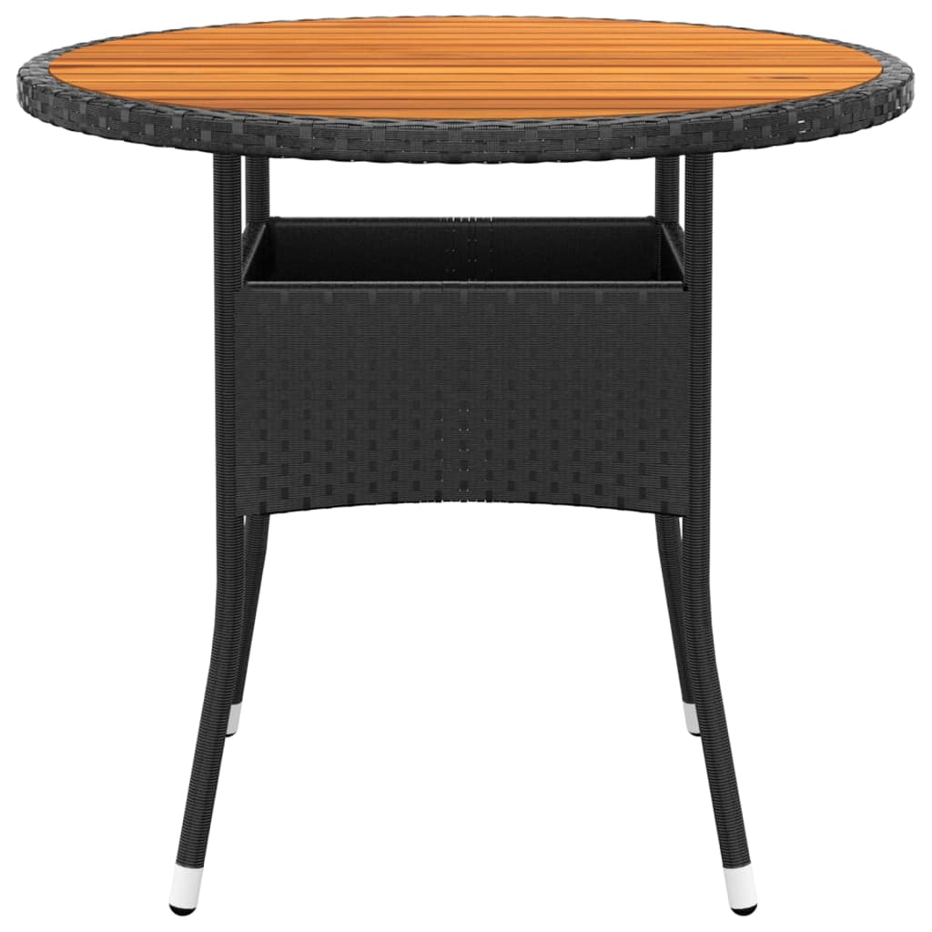 3-Tlg. Garten-Essgruppe Poly Rattan