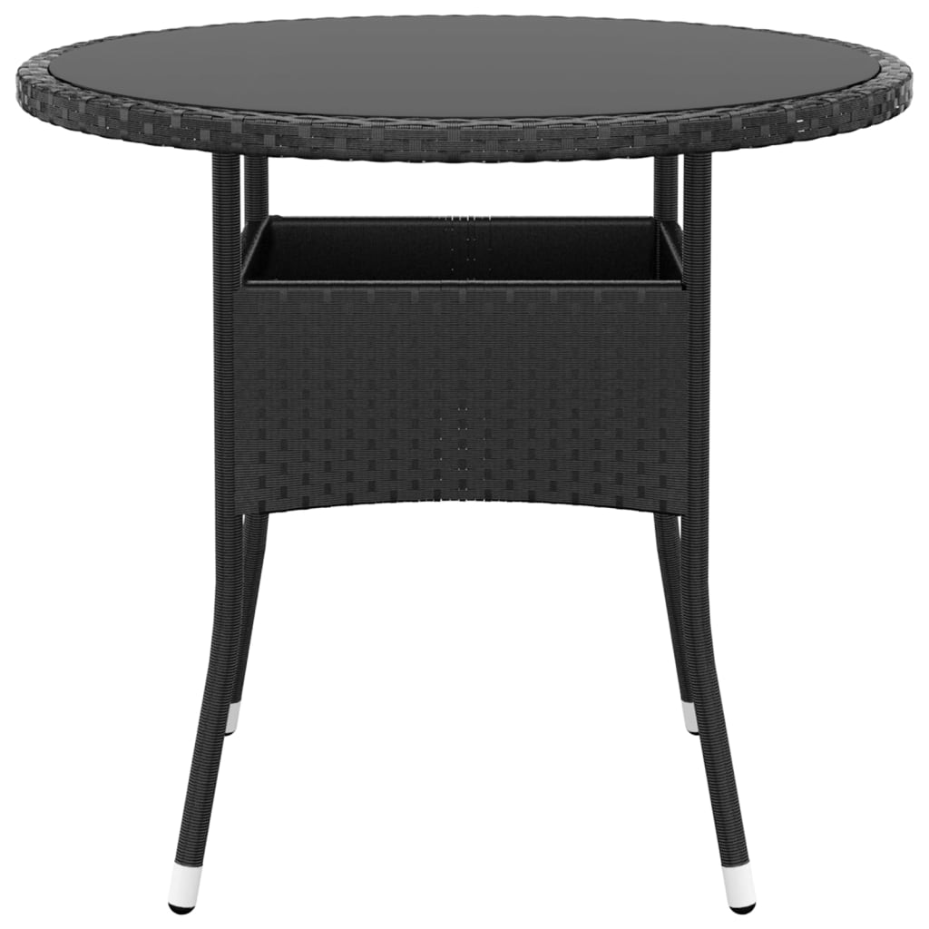 5-Tlg. Garten-Essgruppe Poly Rattan