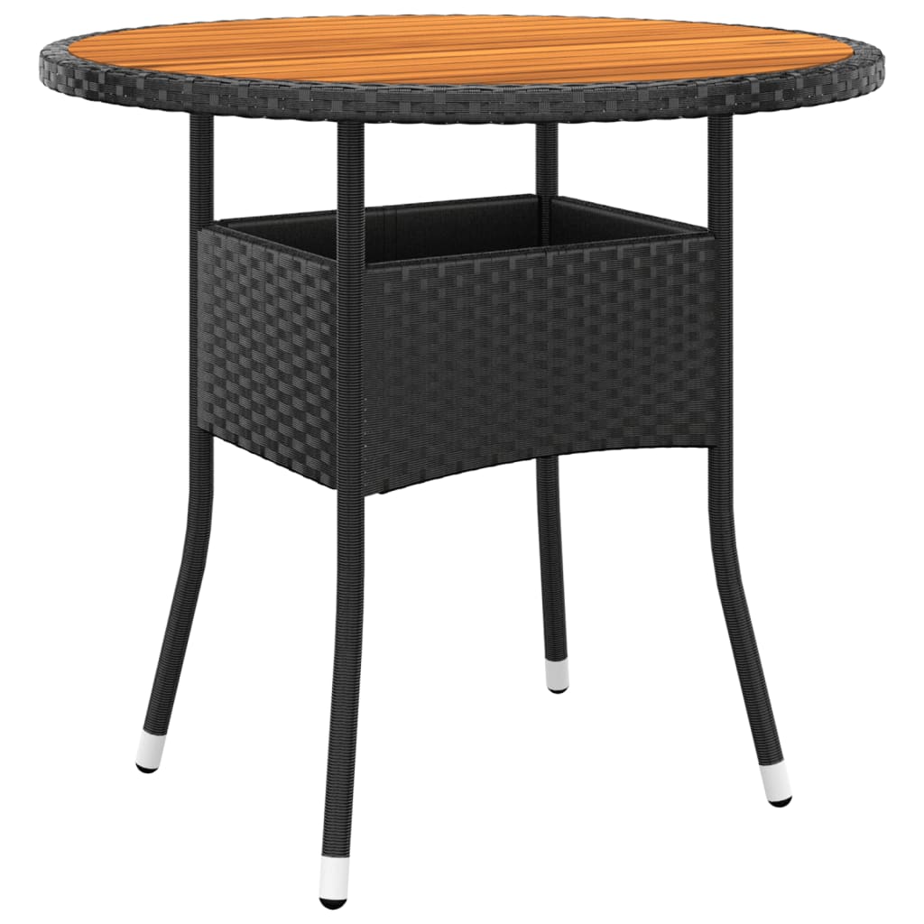 5-Tlg. Garten-Essgruppe Poly Rattan