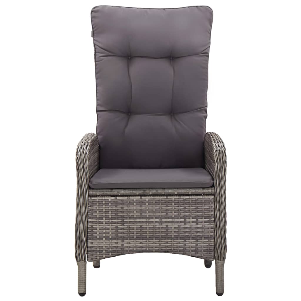 11-Tlg. Garten-Essgruppe Poly Rattan