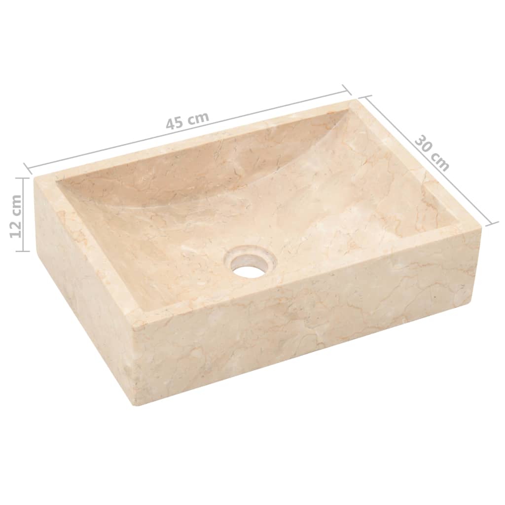 Waschtisch Massivholz Teak Mit Waschbecken Marmor